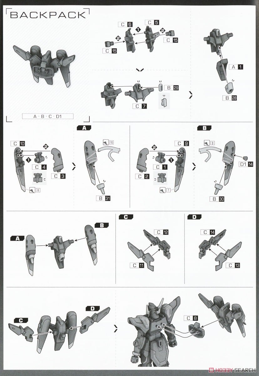 [閉じる]ブラックナイトスコードルドラ(グリフィン・アルバレスト専用機) (HG) (ガンプラ) 設計図5