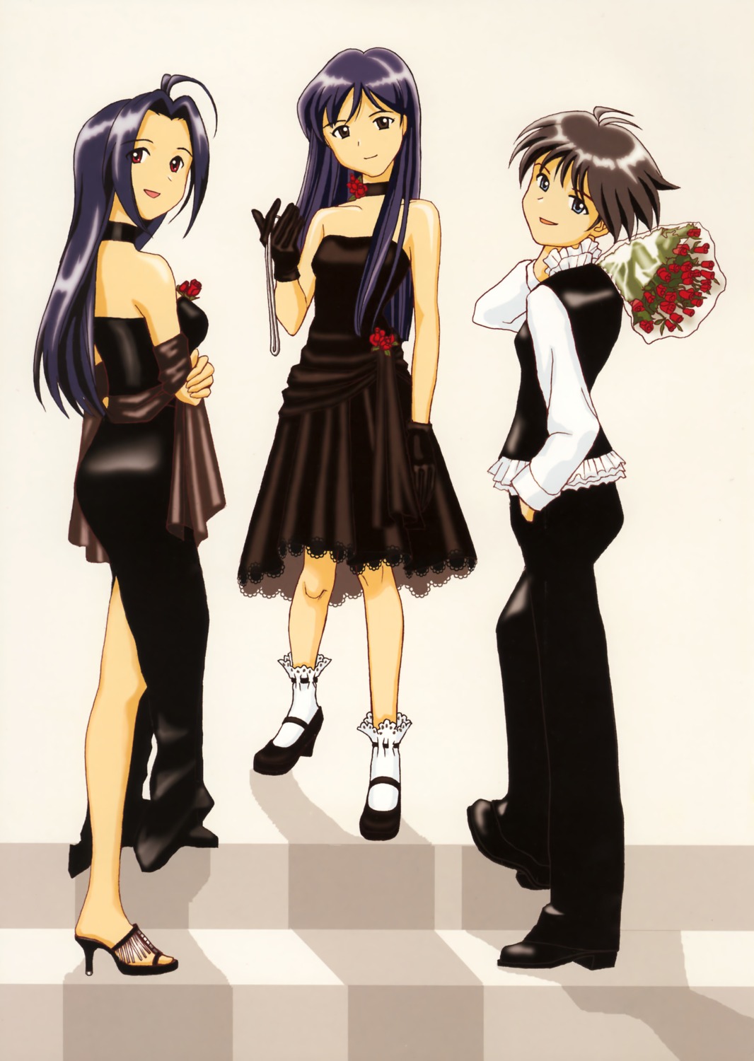 dress kikuchi_makoto kisaragi_chihaya kubooka_toshiyuki miura_azusa the_idolm@ster