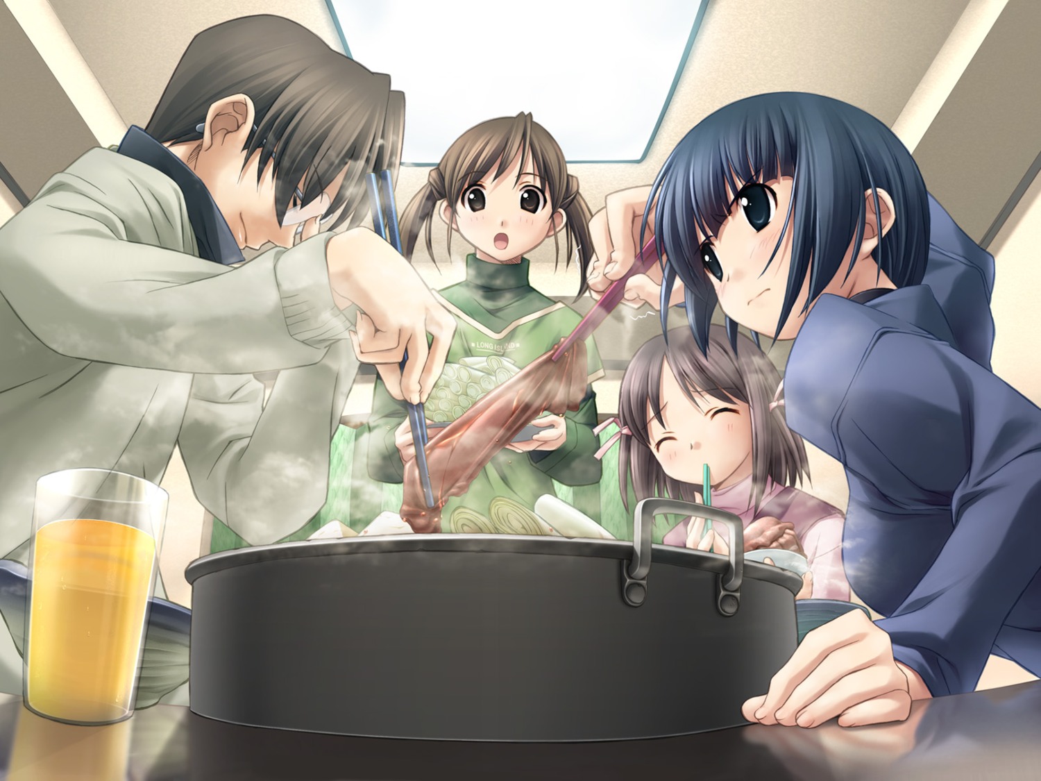 asaba_nonoka game_cg hashimoto_takashi ichinose_mio kasuga_yoshino white_breath