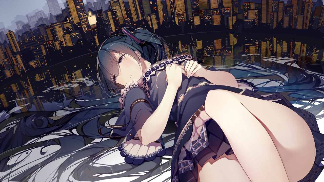 Konachan.com - 209105 atha blue_hair city hatsune_miku scenic twintails vocaloid.jpg