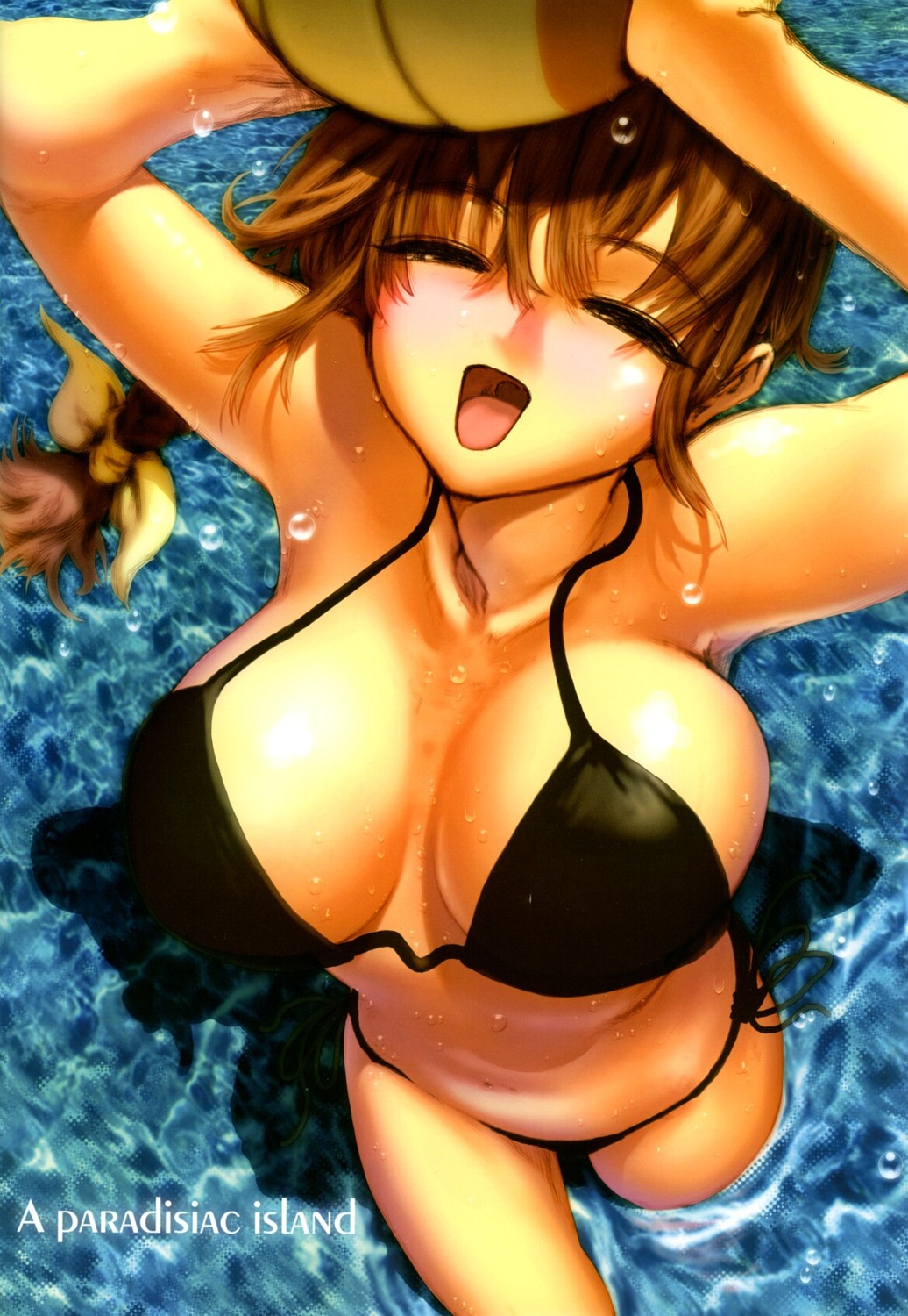 bikini cleavage dead_or_alive ebina_souichi kasumi swimsuits