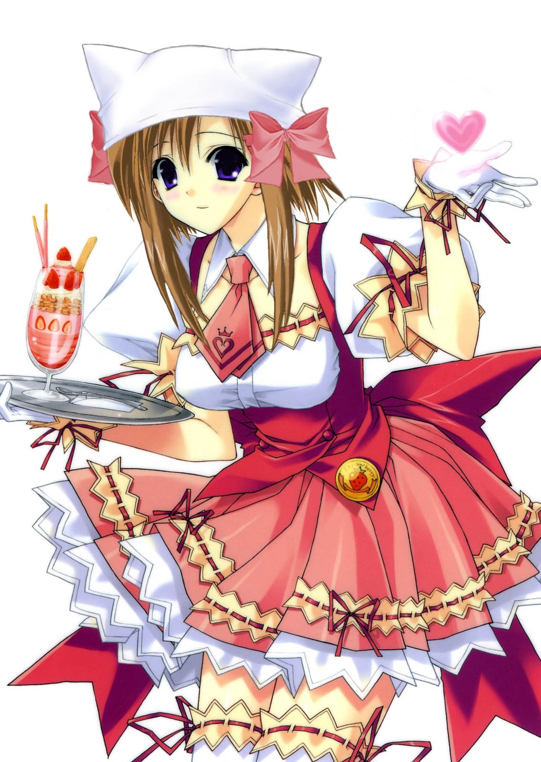 garter photoshop shigure_ama shuffle stockings suzuhira_hiro thighhighs waitress