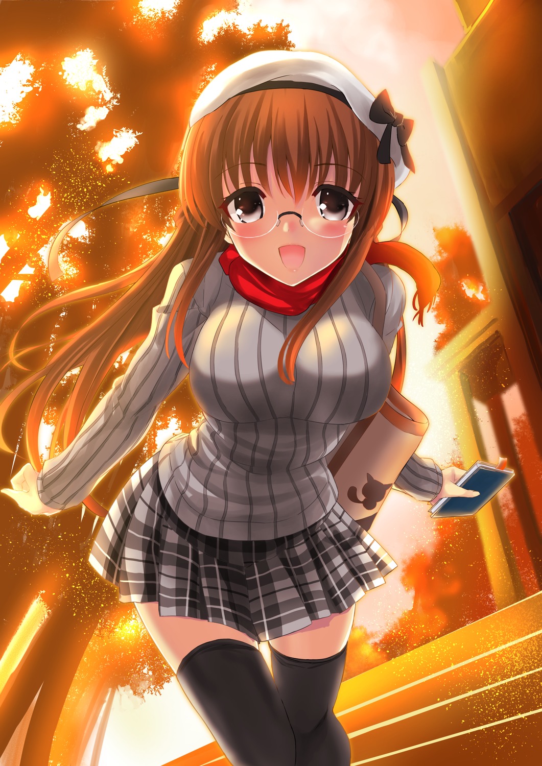 yande.re 332100 sample megane mirakuru sweater thighhighs.jpg