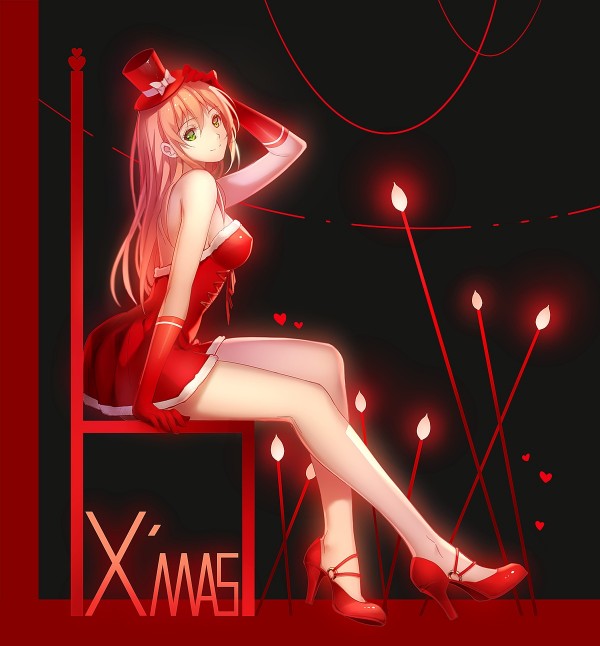 yande.re 341811 sample christmas dress erect_nipples heels heterochromia niya no_bra tid.jpg