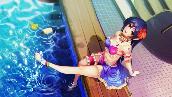 yande.re 341463 sample bikini cleavage feet garter love_live! sonoda_umi swimsuits ushas wet.jpg