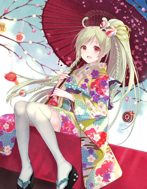 yande.re 343226 sample fukahire_sanba kimono thighhighs umbrella.jpg