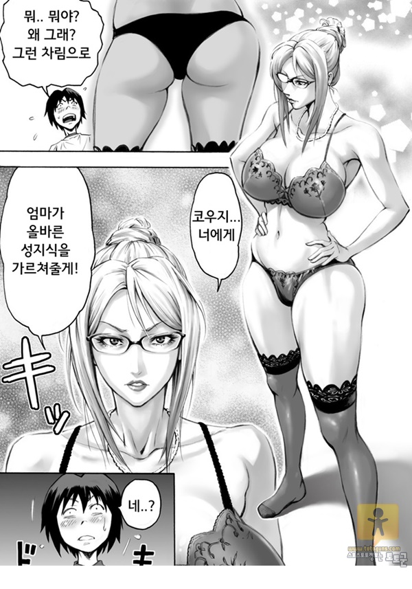 어른 애니망가 엄마의 성교육 망가 S엄마의 엄격한 아이 만들기 성교육