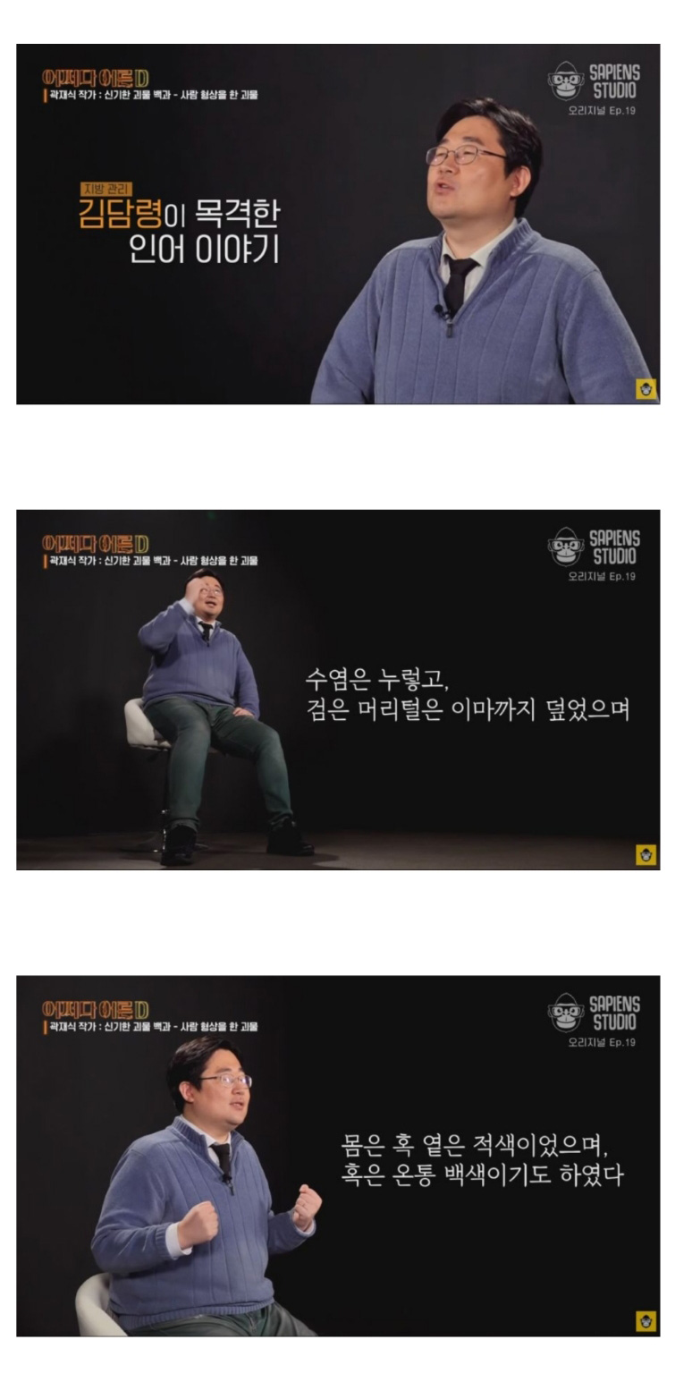 조선시대 인어이야기 - 짤티비