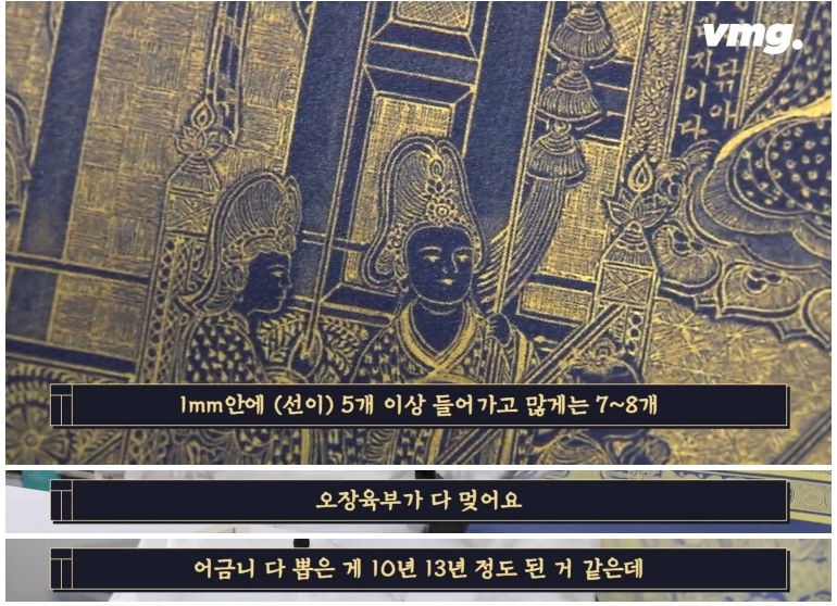 금가루로 33억원짜리 그림 그리는 남자 - 꾸르