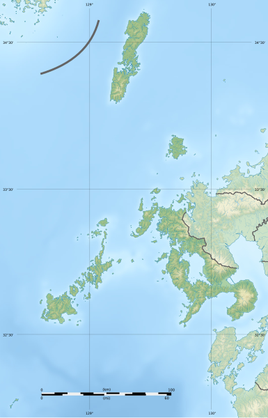 파일:Nagasaki géolocalisation relief.svg