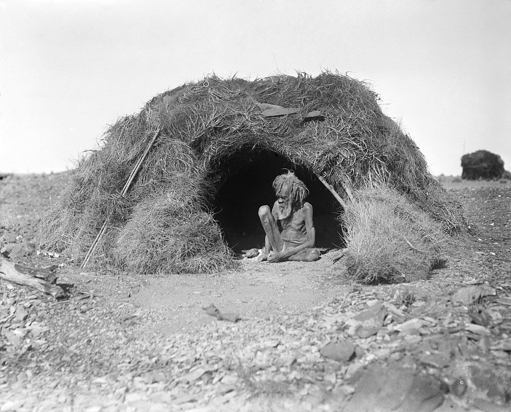 Hut_Eastern_Arrernte_Basedow.jpg 인류가 지구를 지배하게 된 이야기