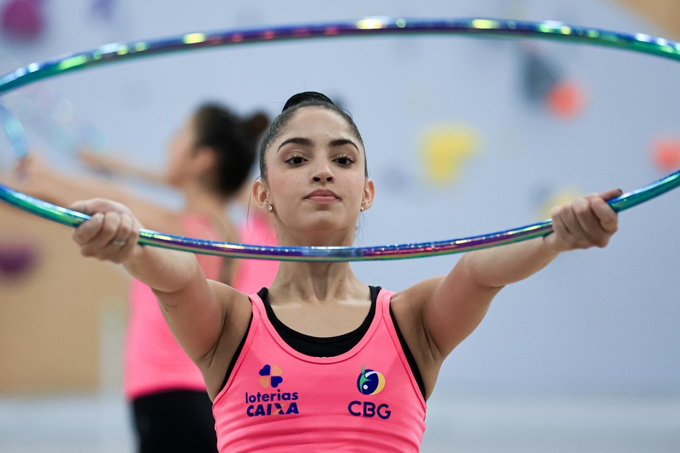 Sergipana promessa de medalha em Paris, Victoria Borges vive sonho  olímpico: "Valeu a pena não ter desistido" | ginástica rítmica | ge