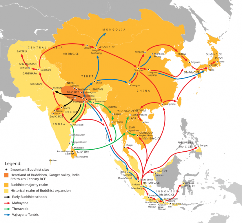 Buddhist_Expansion.svg.png 중국의 서부개척시대, 남북조 시대를 알아보자