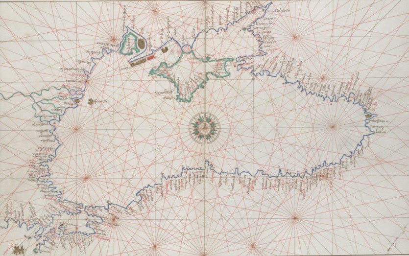 Battista_Agnese._Black_Sea._HM_27._PORTOLAN_ATLAS_(Venice_1553).A.jpg 중세 러시아에는 영국인들의 식민지가 있었다?