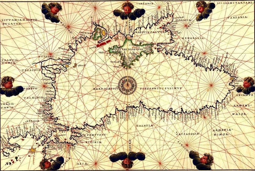 Battista_Agnese_map_of_the_Black_Sea_(A).jpg 중세 러시아에는 영국인들의 식민지가 있었다?