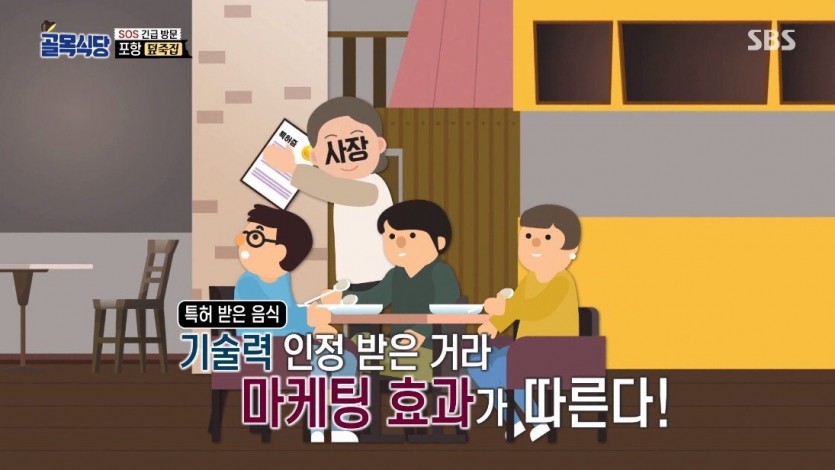 덮죽집 문제 해결을 위해서 특허청을 직접 방문한 백종원 - 꾸르