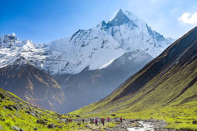 File:Machhapuchree During ABC Trek.jpg