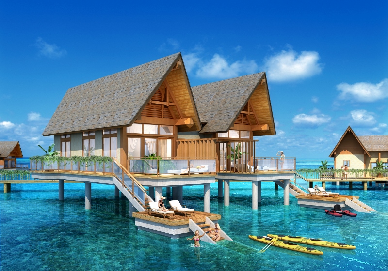 Luxury over-water villa resort to debut in Palau • Hotel Designs