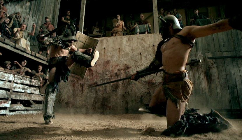 Hoplomachus attacks | Spartacus, Youtube, Scenes