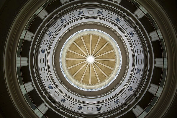 Interior of the Parliament building of Palau on the Island