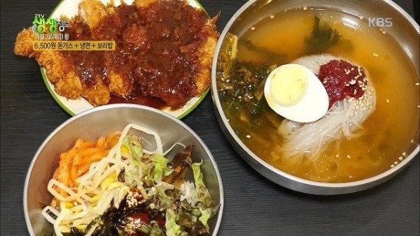 22.jpg 돈까스 냉면 보리밥=6500원